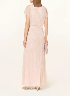 Abendkleid mit Schmuckperlen