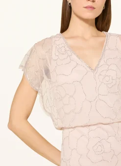 Abendkleid mit Schmuckperlen