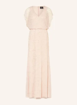 Abendkleid mit Schmuckperlen