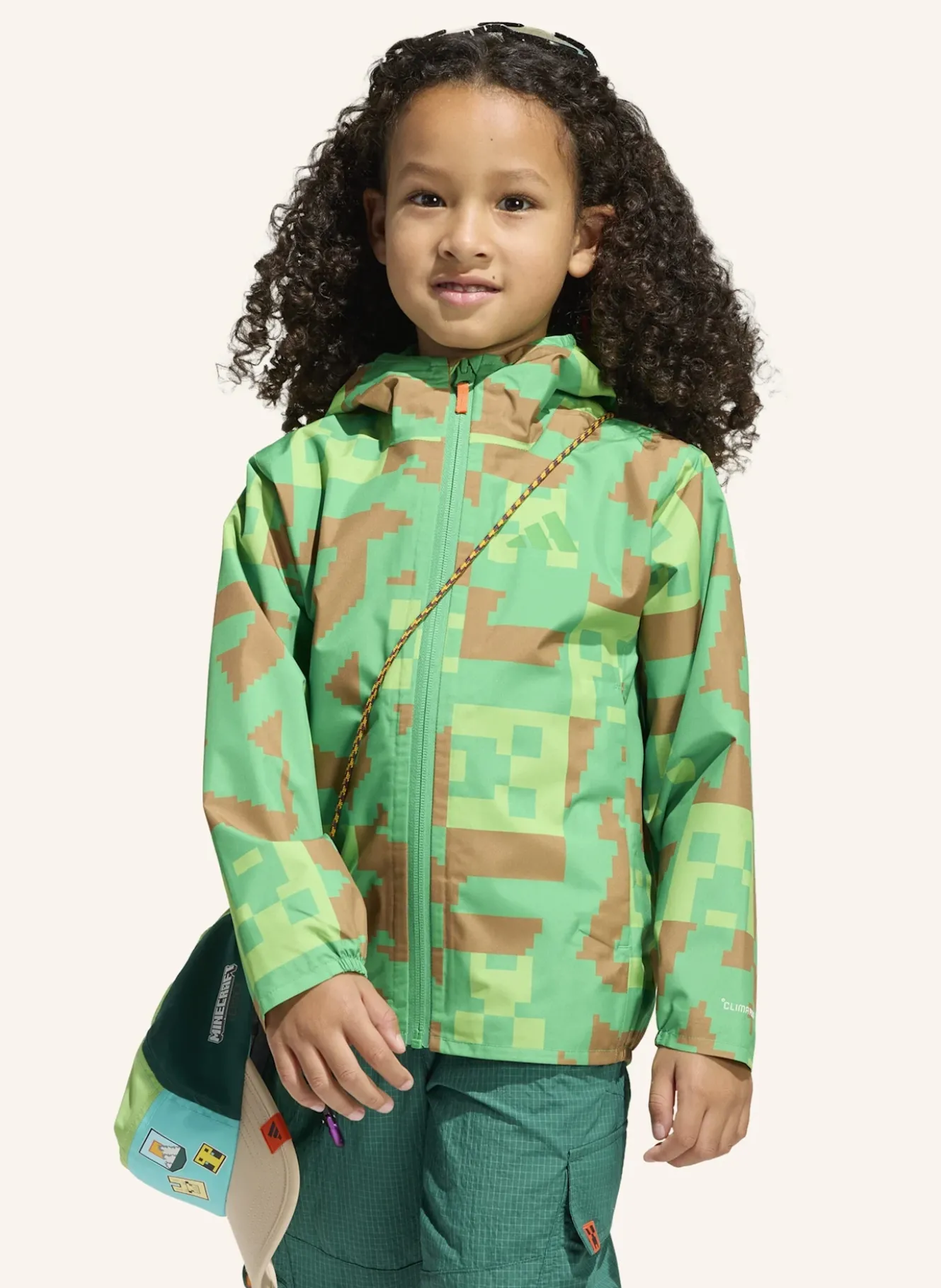 ADIDAS MINECRAFT TERREX 2 LAYER CLIMAPROOF REGENJACKE