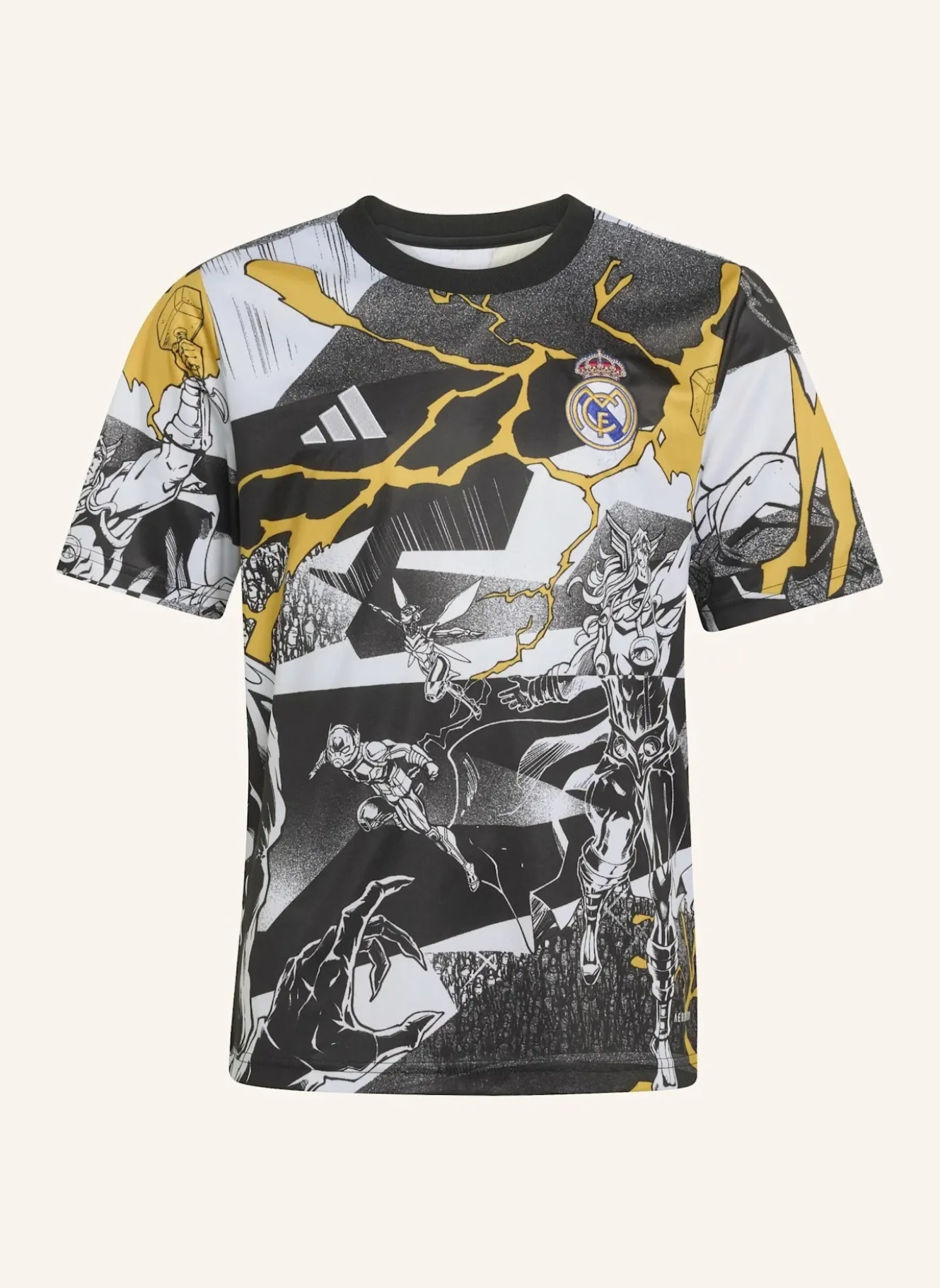 ADIDAS REAL MADRID AVENGERS 25/26 AUFWÄRMTRIKOT FÜR KINDER