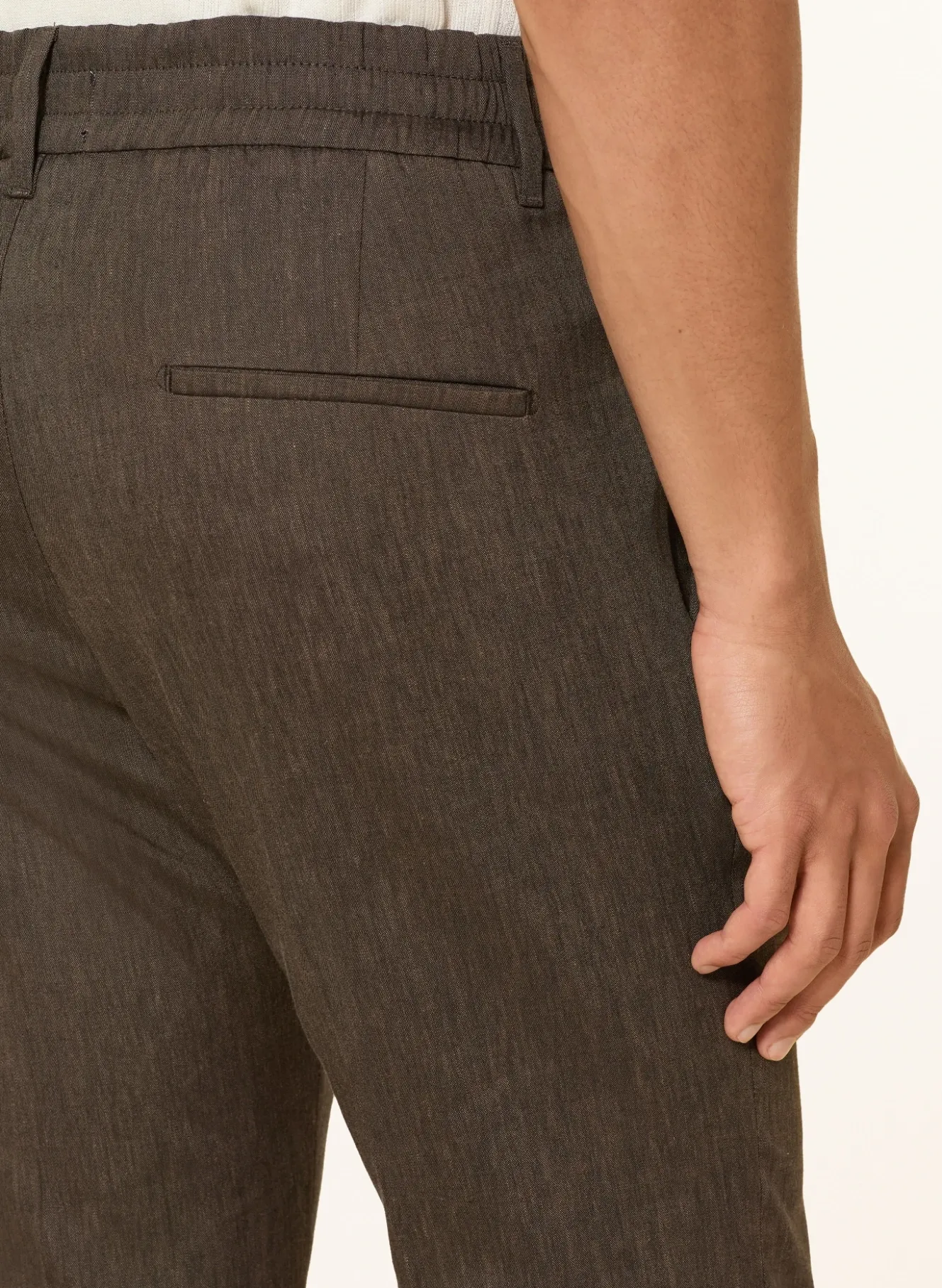 Anzughose CHASY Extra Slim Fit mit Leinen