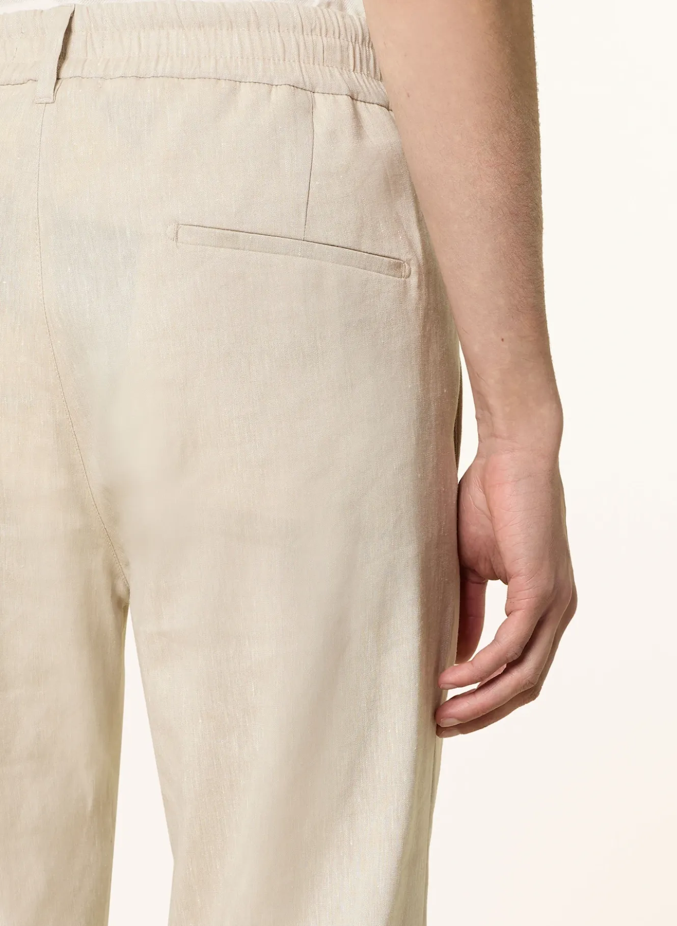 Anzughose CHASY Extra Slim Fit mit Leinen