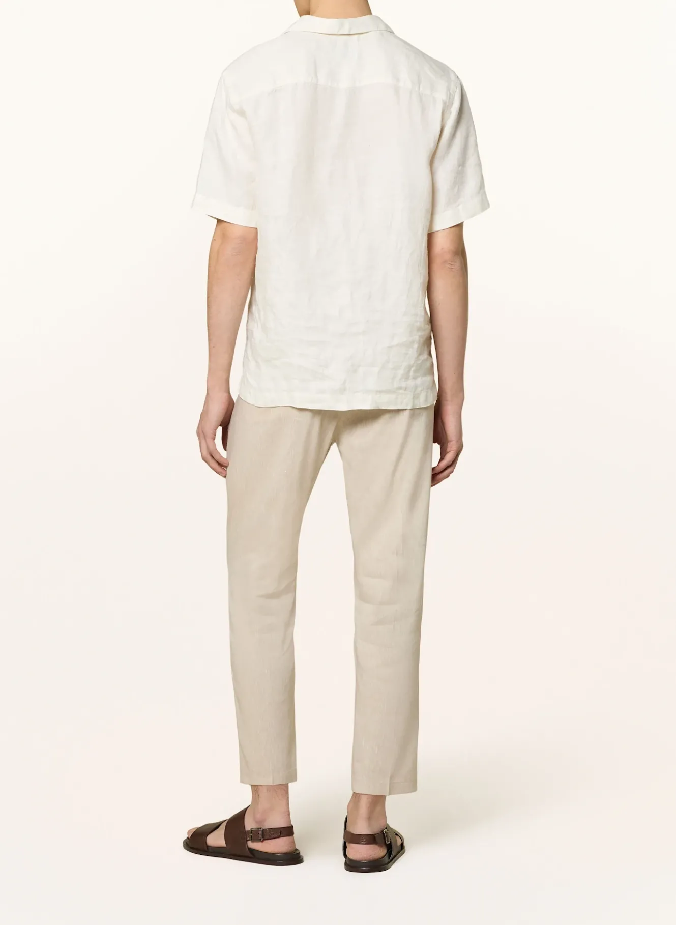 Anzughose CHASY Extra Slim Fit mit Leinen