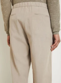 Anzughose Regular Fit aus Leinen