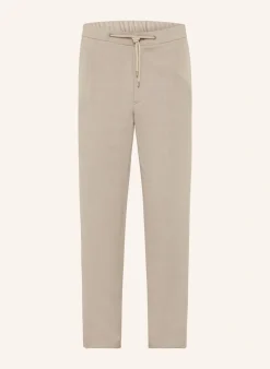 Anzughose Regular Fit aus Leinen