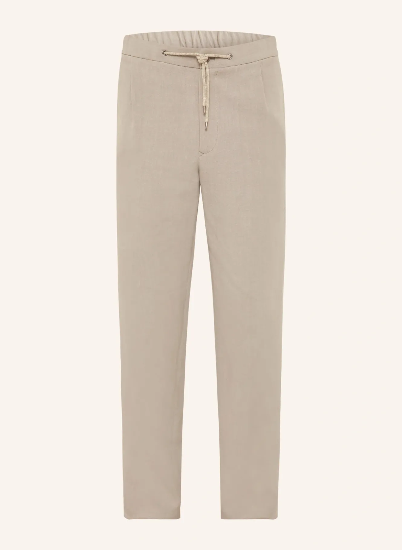 Anzughose Regular Fit aus Leinen