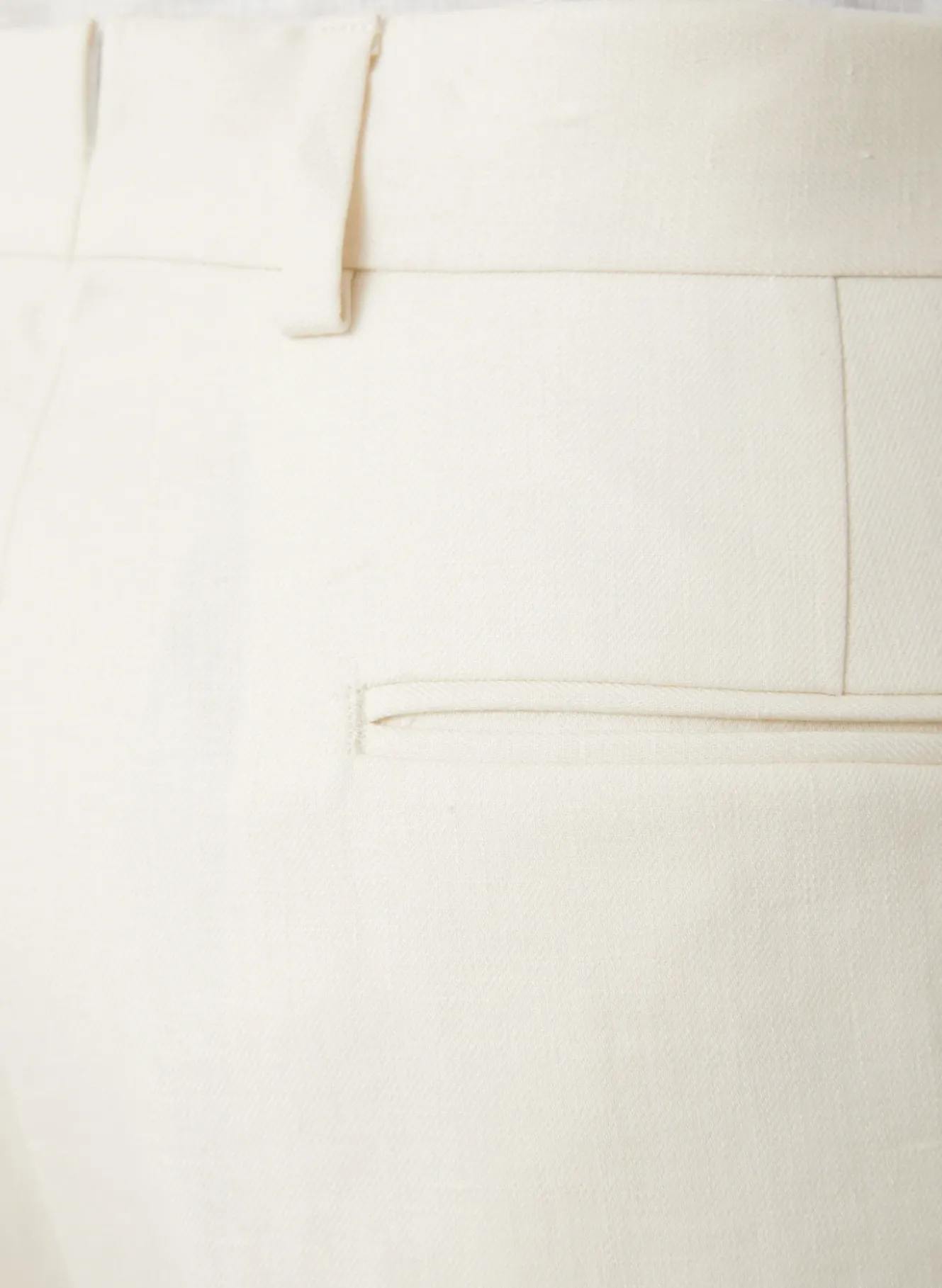 Anzughose Slim Fit aus Leinen