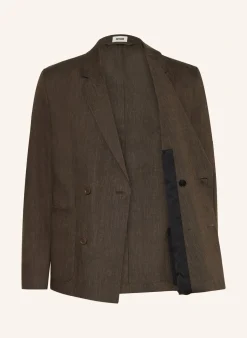 Anzugsakko DOMARO Slim Fit mit Leinen