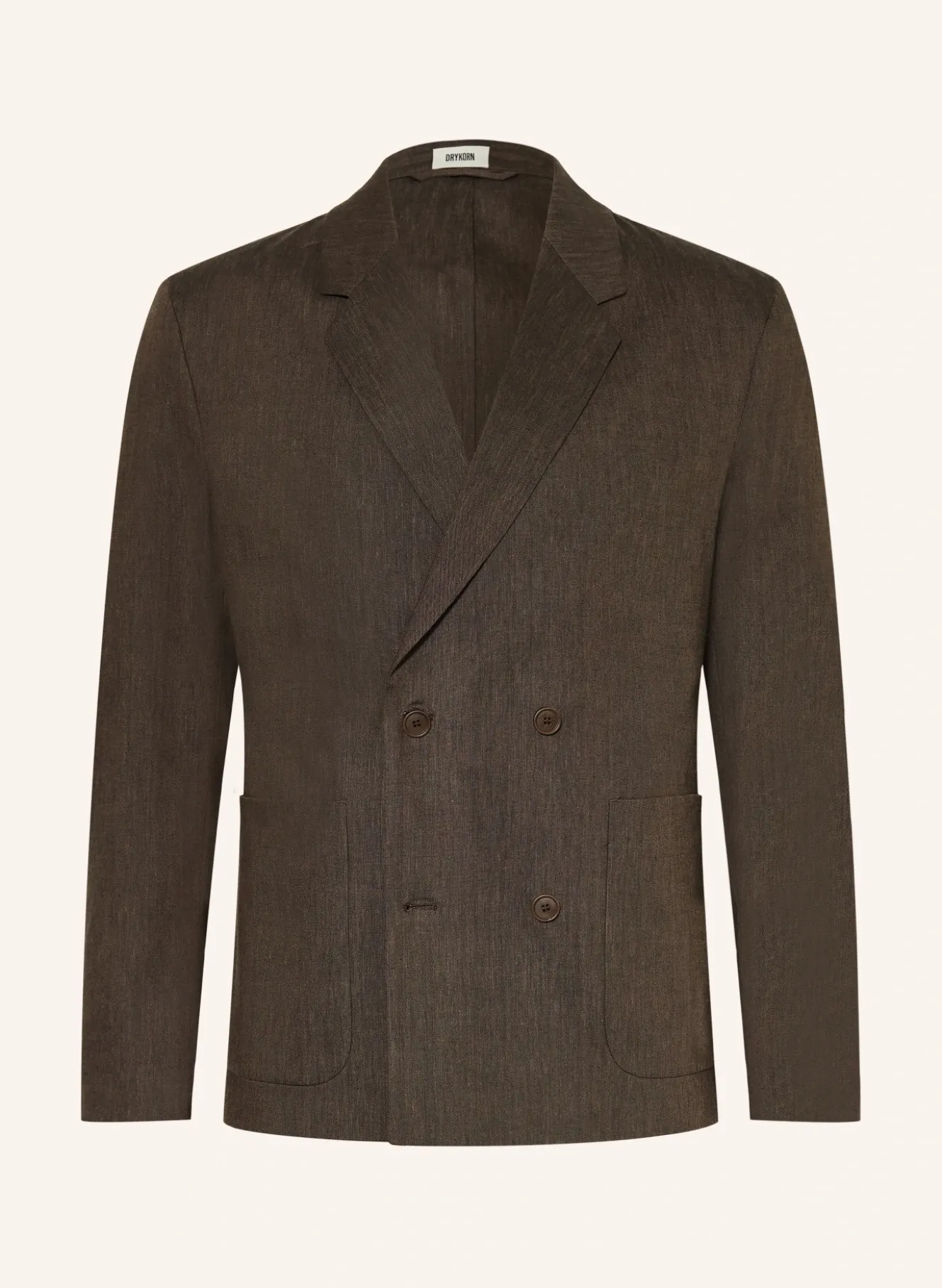 Anzugsakko DOMARO Slim Fit mit Leinen