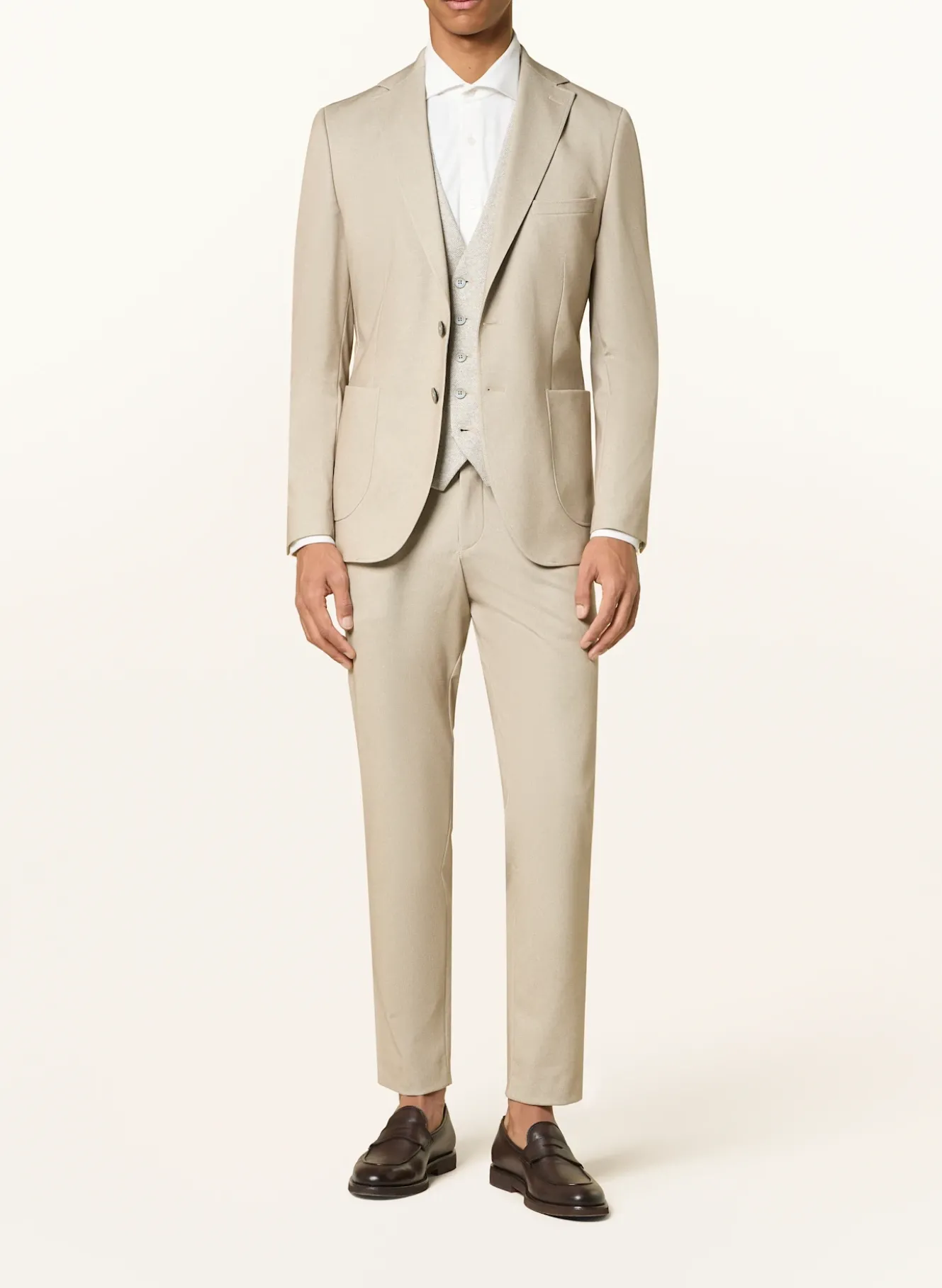 Anzugsakko Extra Slim Fit aus Jersey