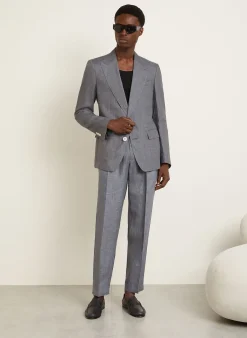 Anzugsakko Extra Slim Fit aus Leinen