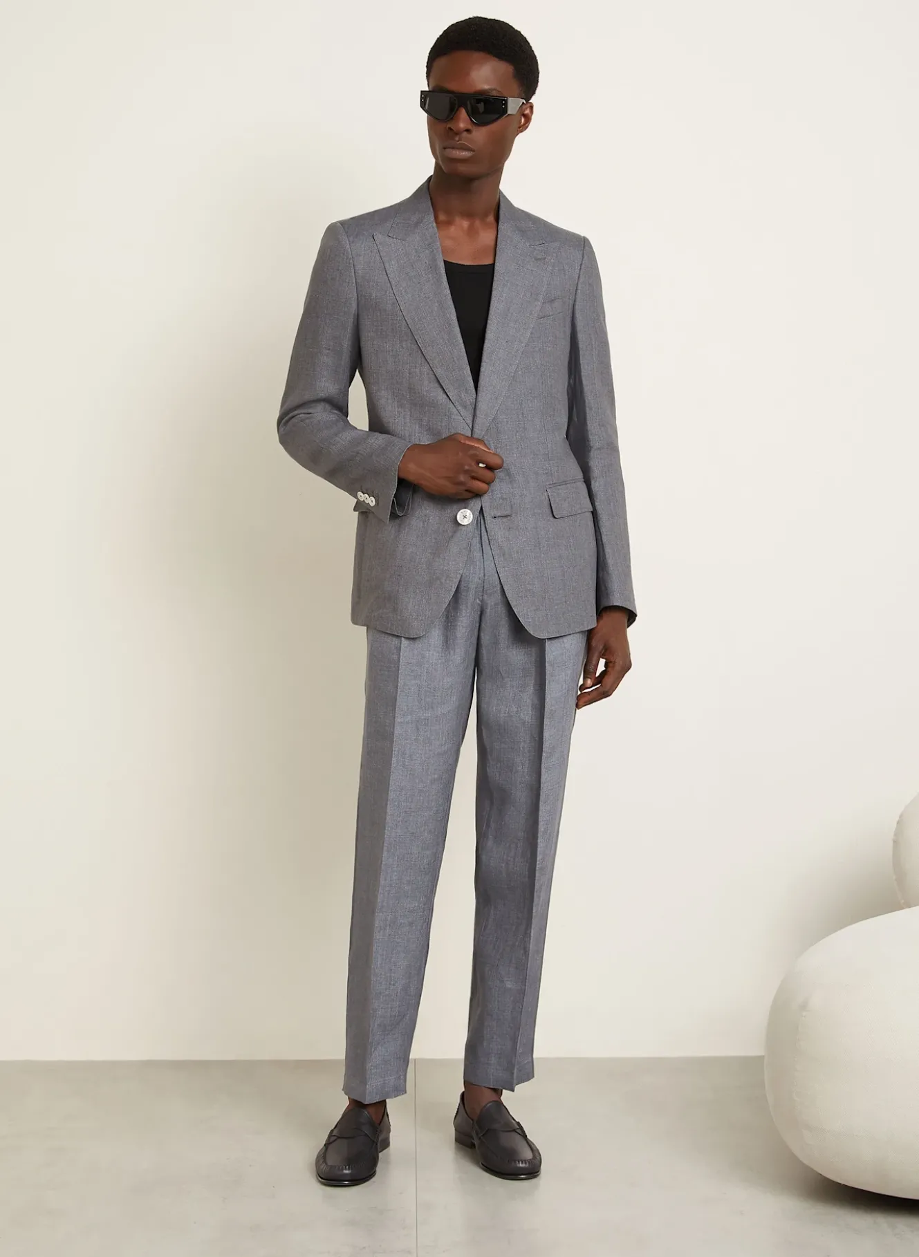 Anzugsakko Extra Slim Fit aus Leinen