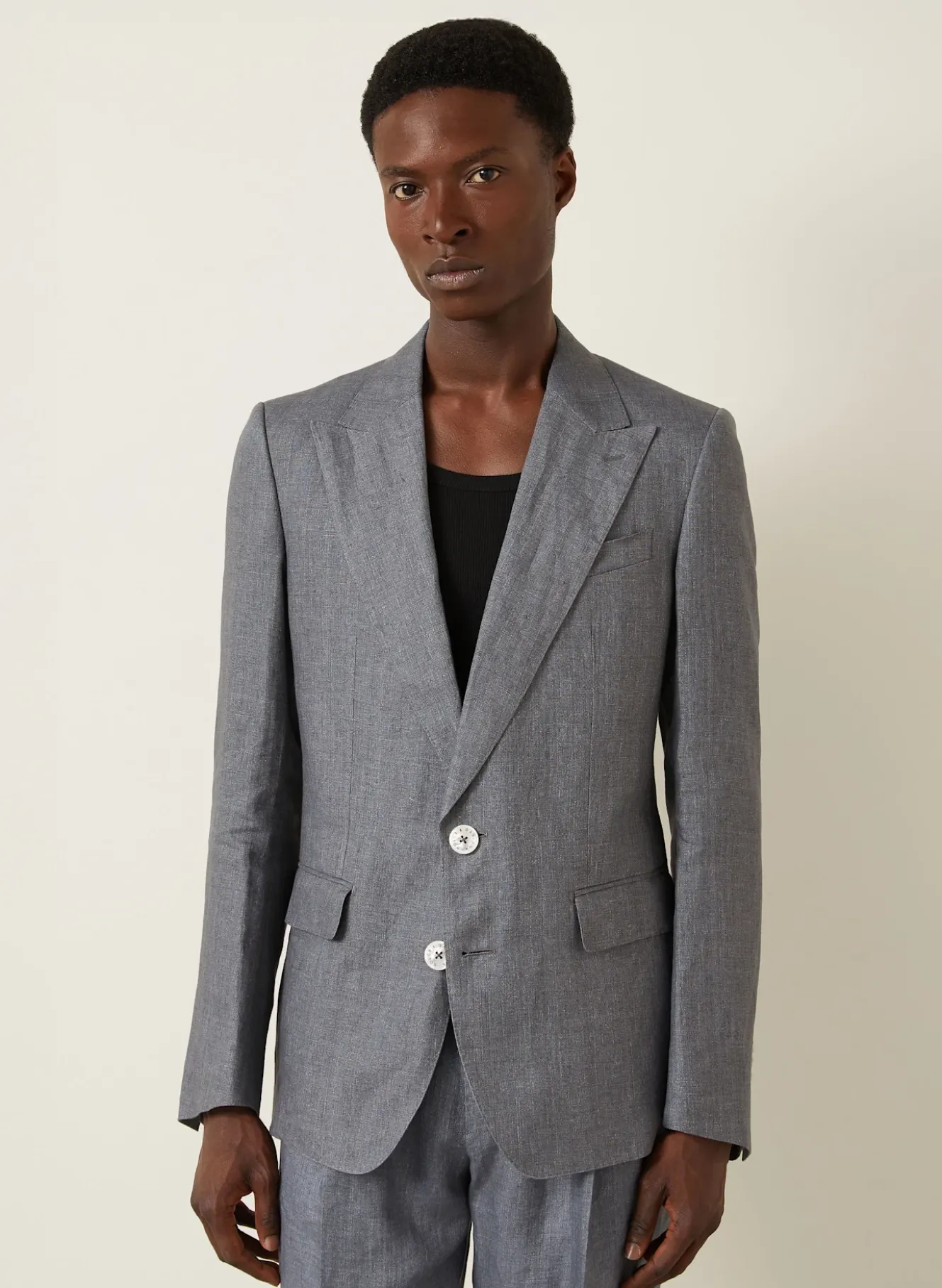 Anzugsakko Extra Slim Fit aus Leinen