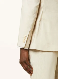 Anzugsakko Extra Slim Fit mit Leinen