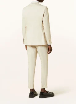 Anzugsakko Extra Slim Fit mit Leinen