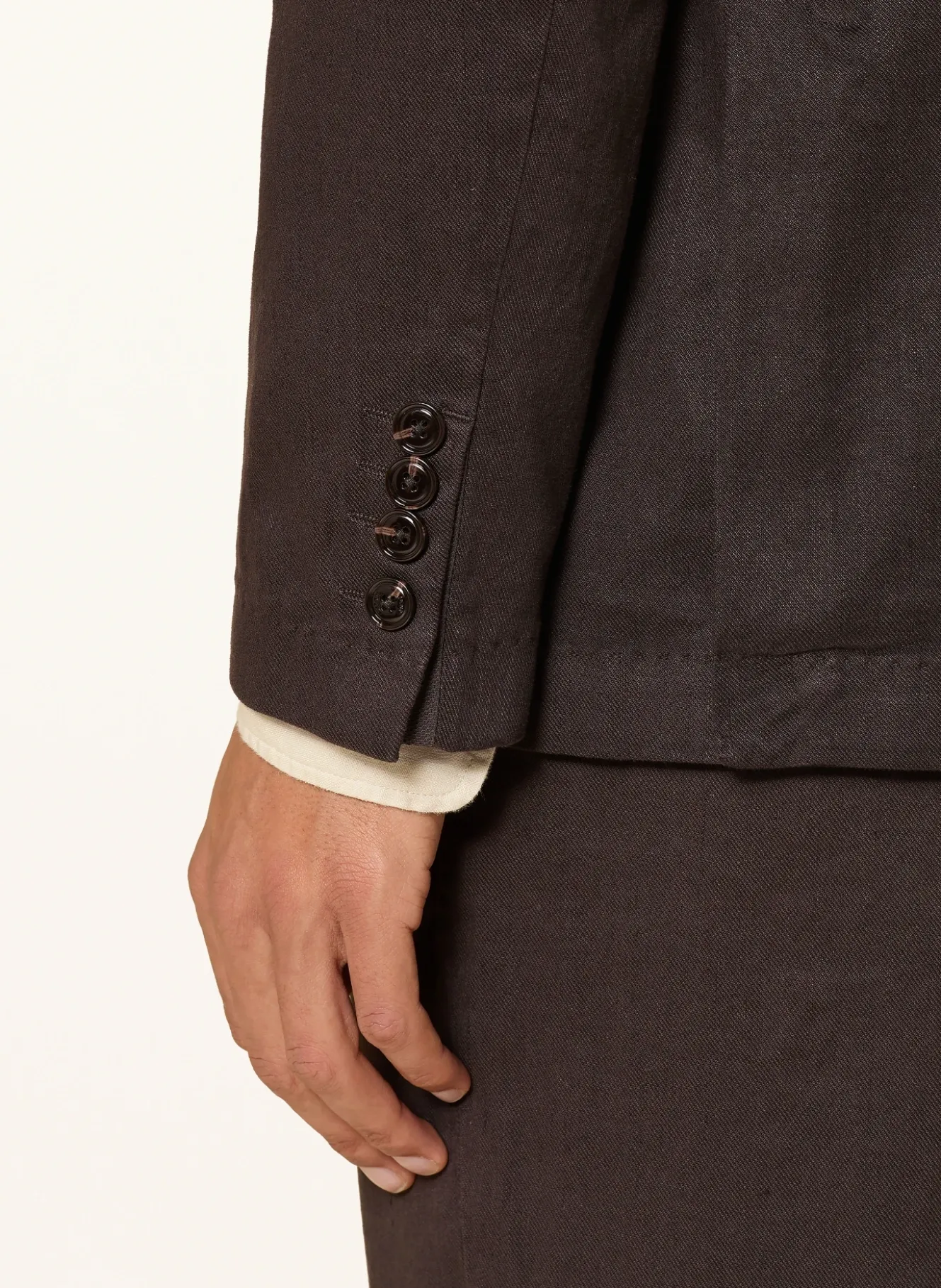 Anzugsakko HOVEREST Slim Fit mit Leinen