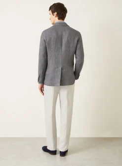 Anzugsakko Slim Fit aus Leinen