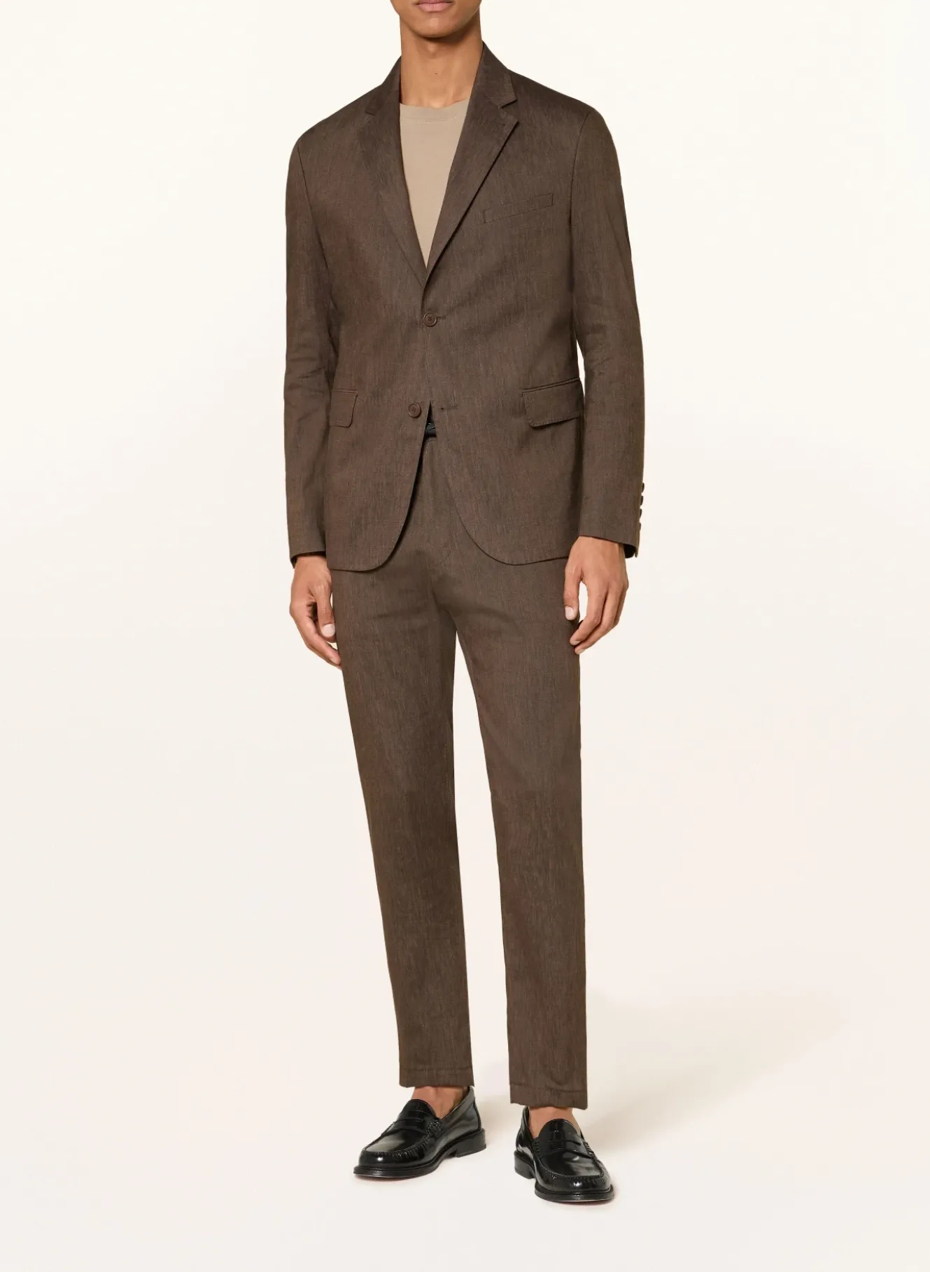 Anzugsakko YAMES Slim Fit mit Leinen