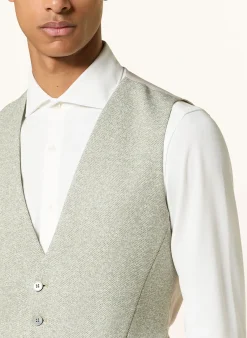 Anzugweste Extra Slim Fit zum Wenden aus Jersey