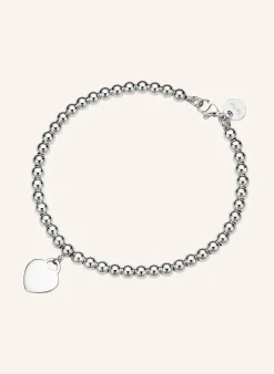 Armband RETURN TO TIFFANY™ aus Sterlingsilber mit einem Diamanten im runden Brillantschliff