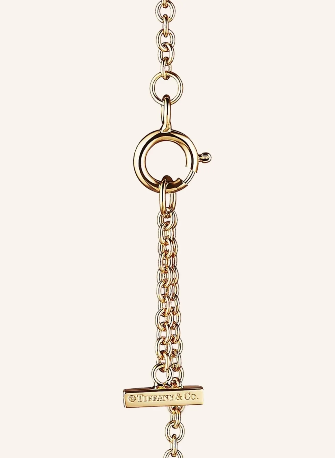 Armband TIFFANY T SMILE aus 18 Karat Gelbgold