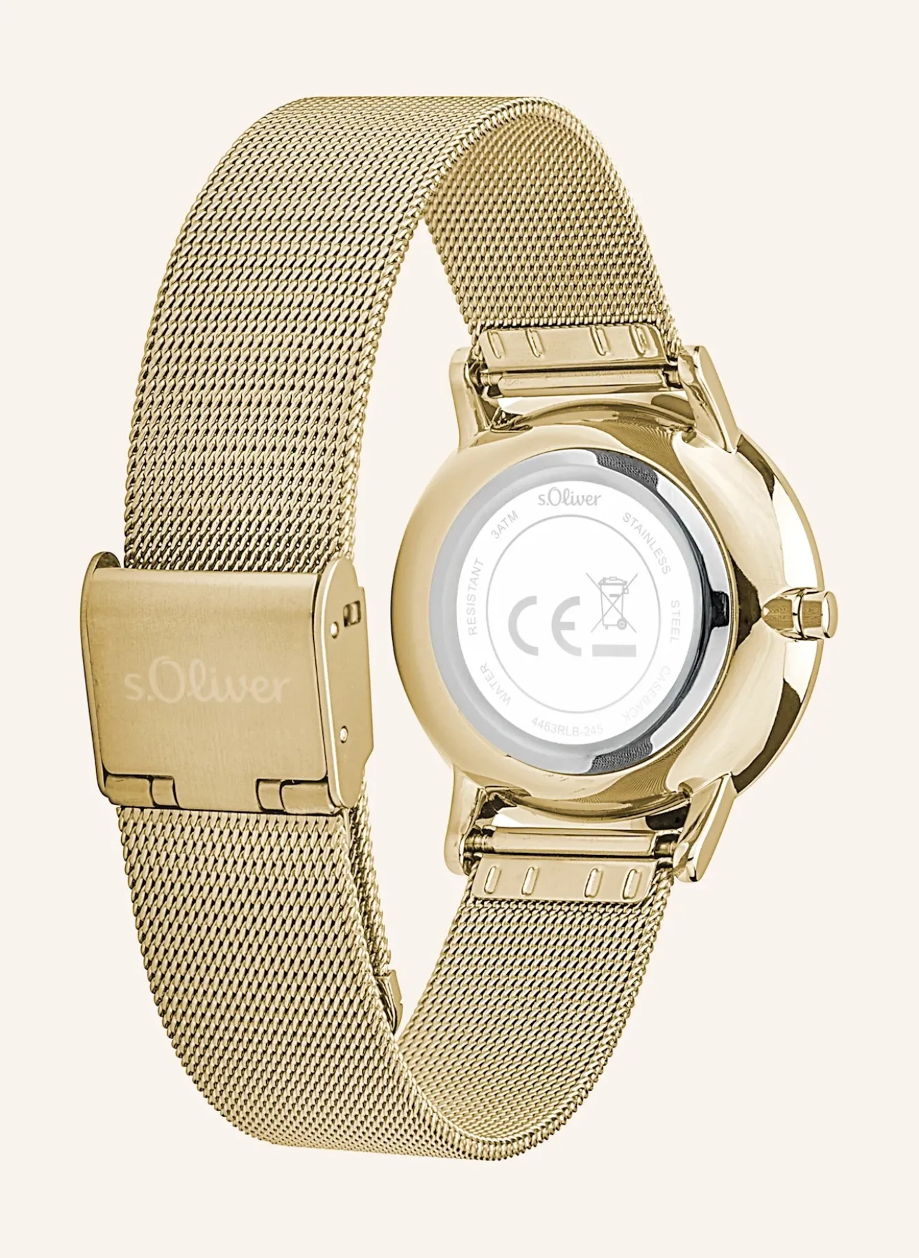 Armbanduhr aus Edelstahl
