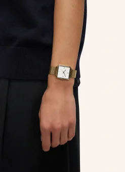 Armbanduhr aus Edelstahl