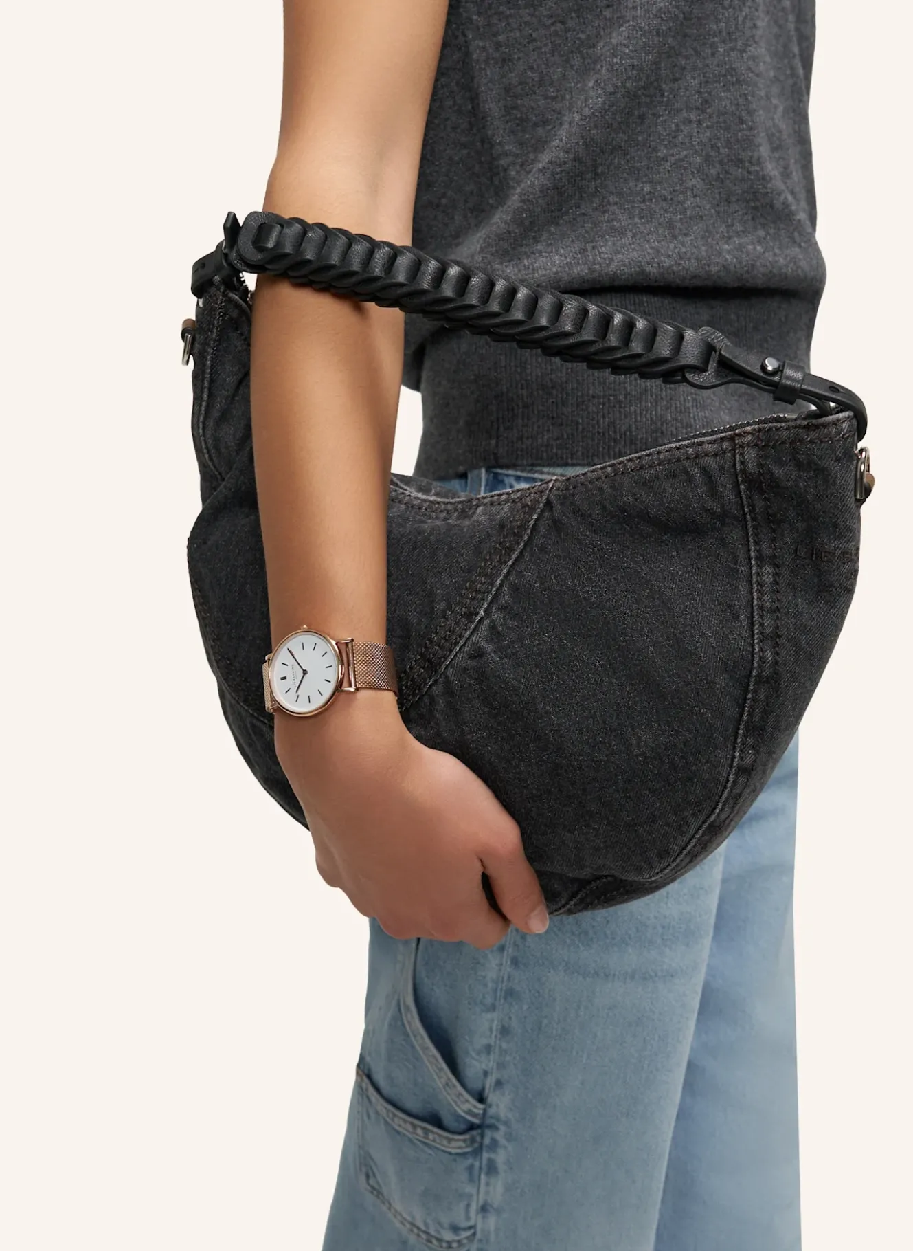 Armbanduhr aus Edelstahl