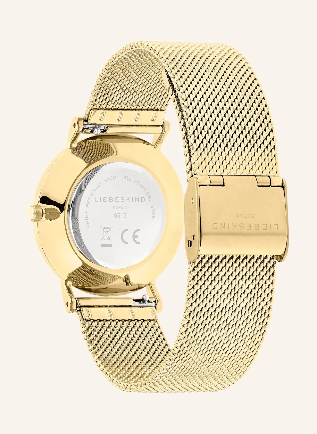 Armbanduhr aus Edelstahl