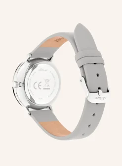 Armbanduhr aus Kunstleder