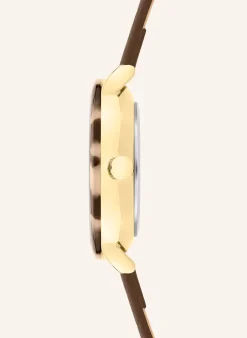 Armbanduhr aus Kunstleder