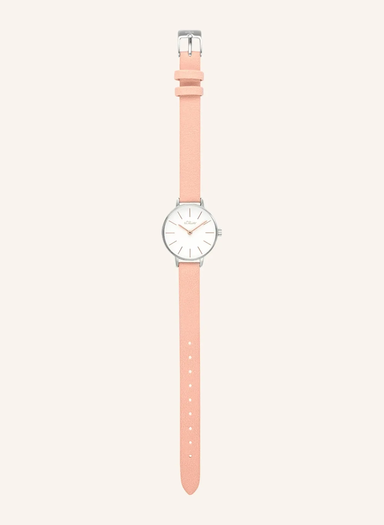 Armbanduhr aus Kunstleder