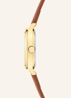 Armbanduhr aus Kunstleder