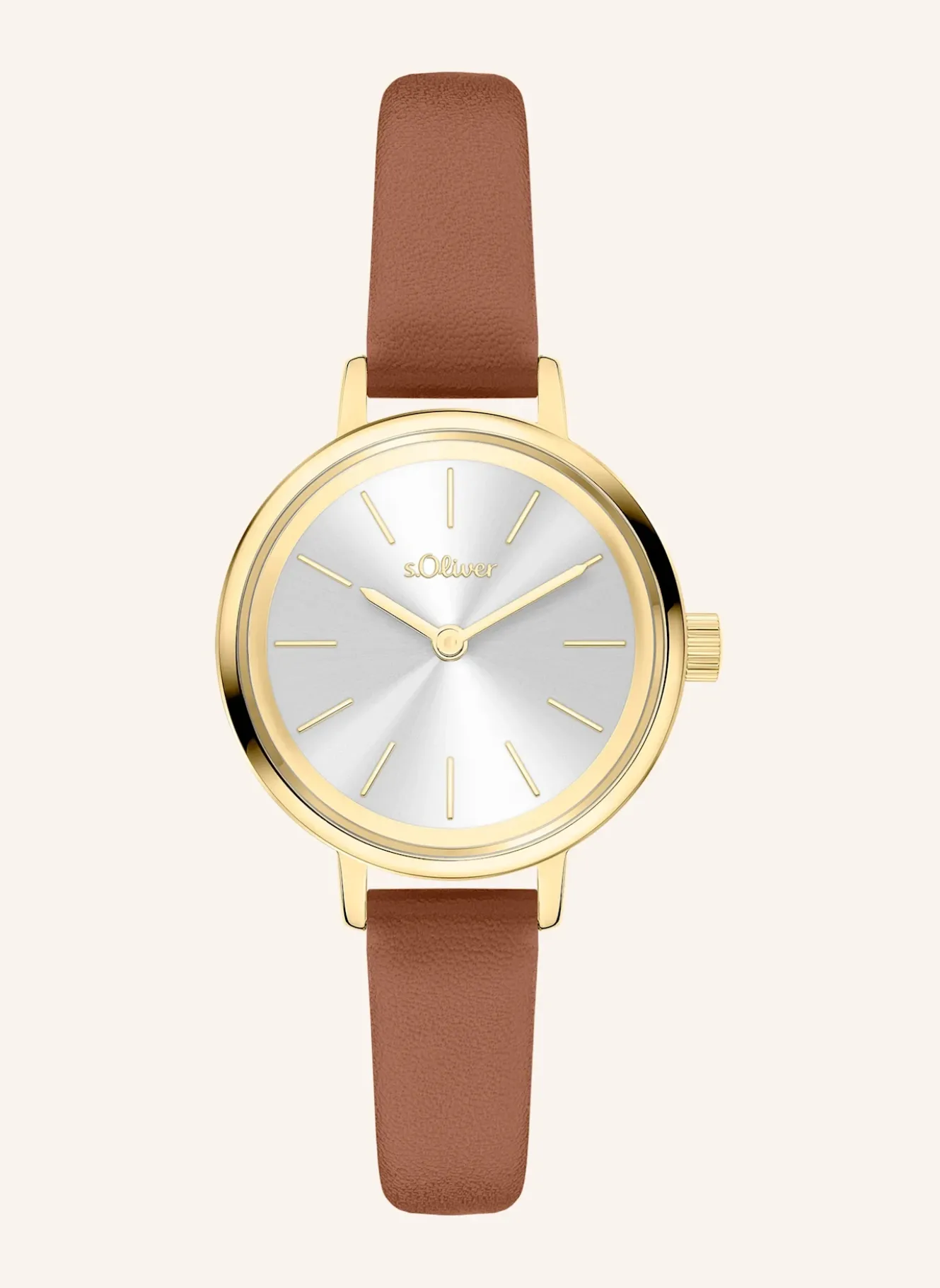 Armbanduhr aus Kunstleder