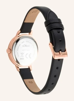 Armbanduhr aus Kunstleder