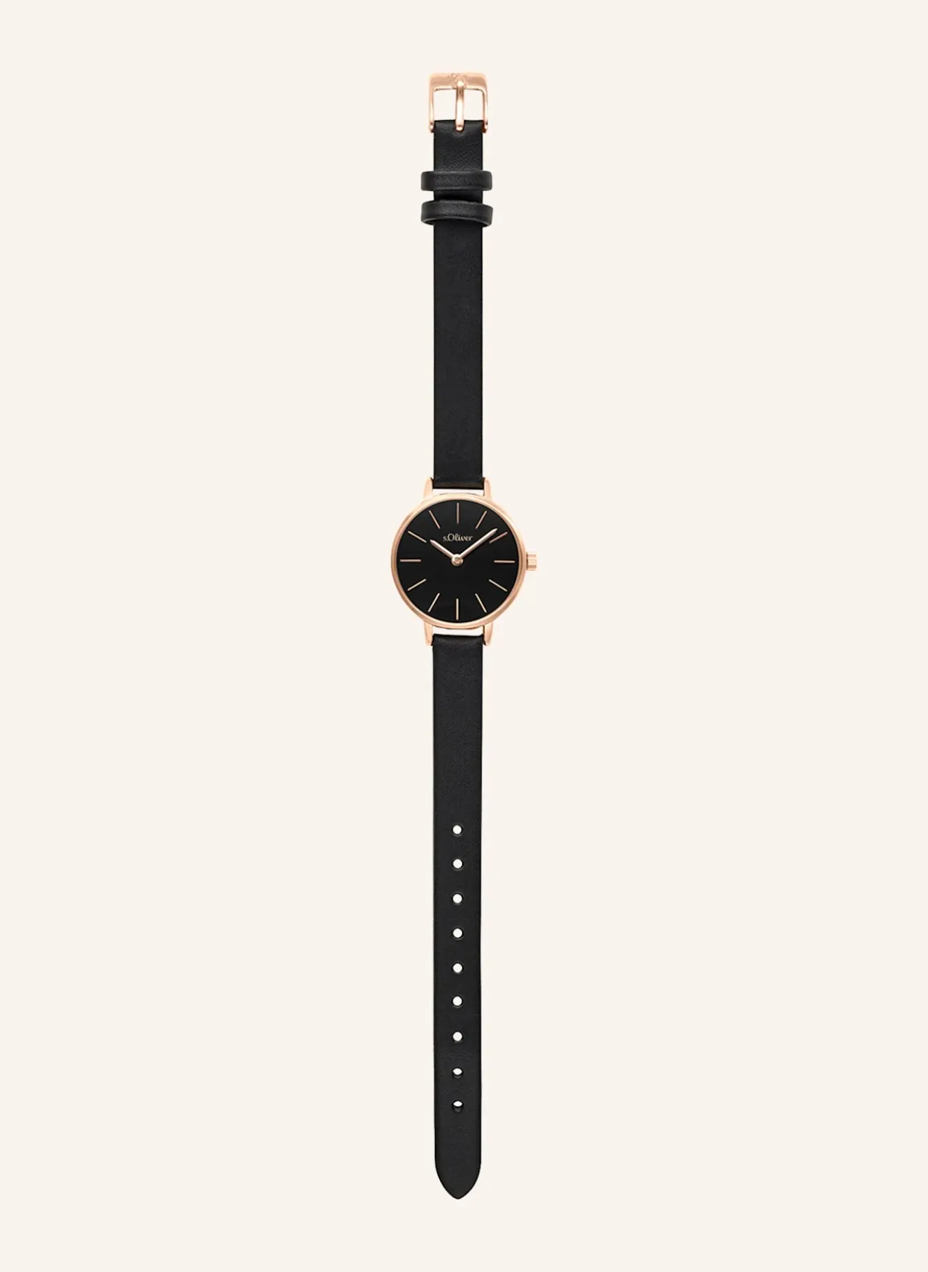 Armbanduhr aus Kunstleder