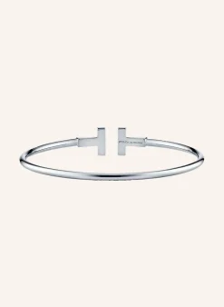 Armreif TIFFANY T WIRE aus 18 Karat Weißgold