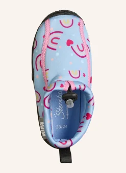 Badeschuhe Regenbogen
