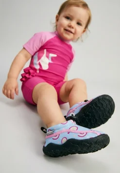 Badeschuhe Regenbogen