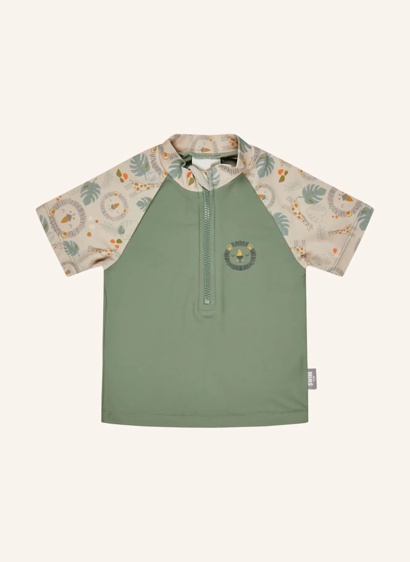 Badeshirt kurzarm Löwe