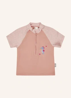 Badeshirt kurzarm Seepferdchen