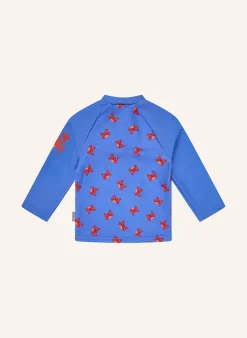 Badeshirt langarm Krabbe