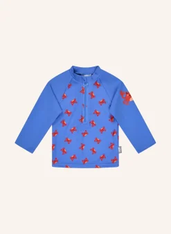 Badeshirt langarm Krabbe