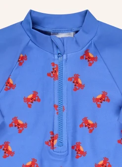 Badeshirt langarm Krabbe