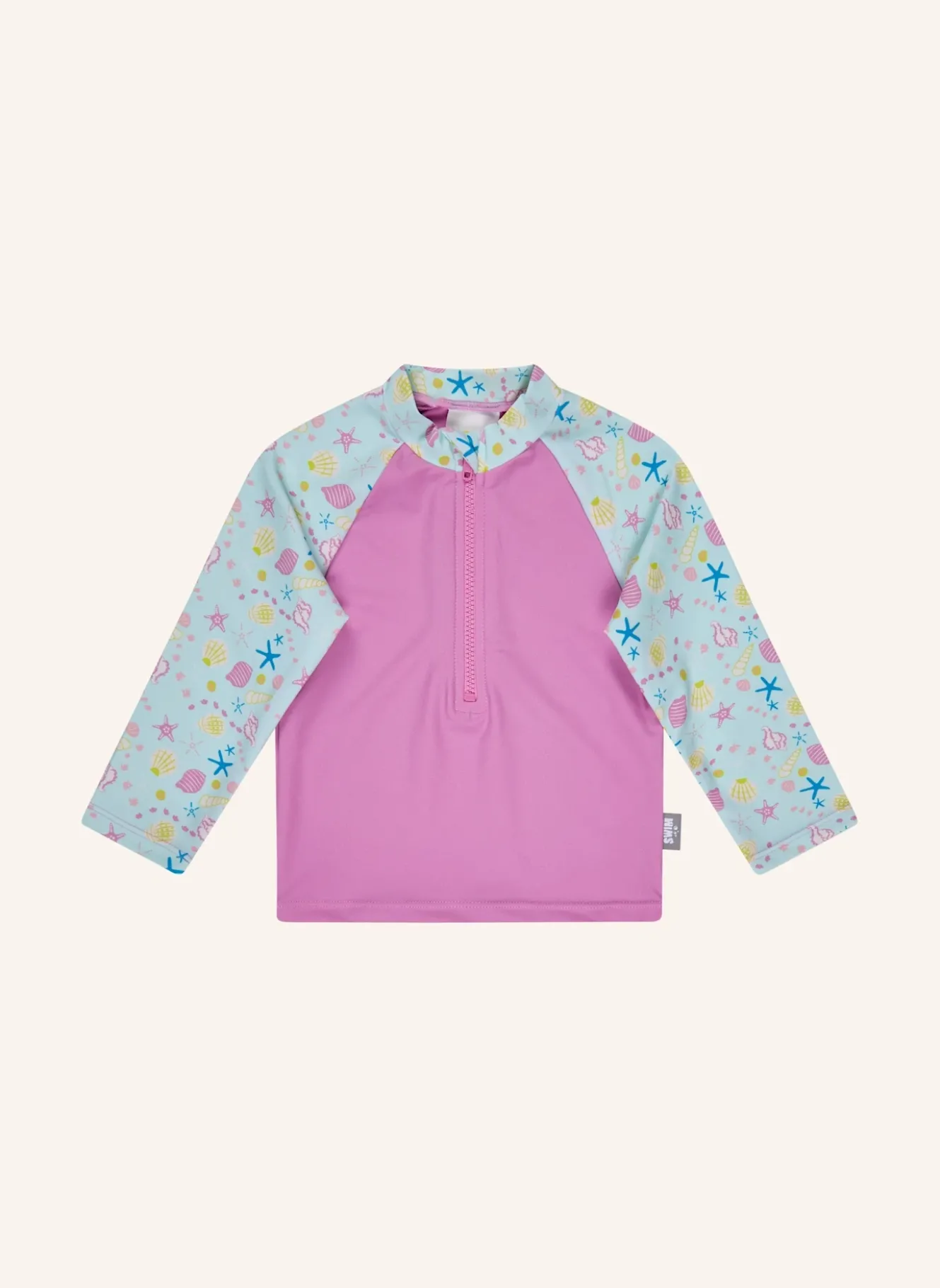 Badeshirt langarm Muschel