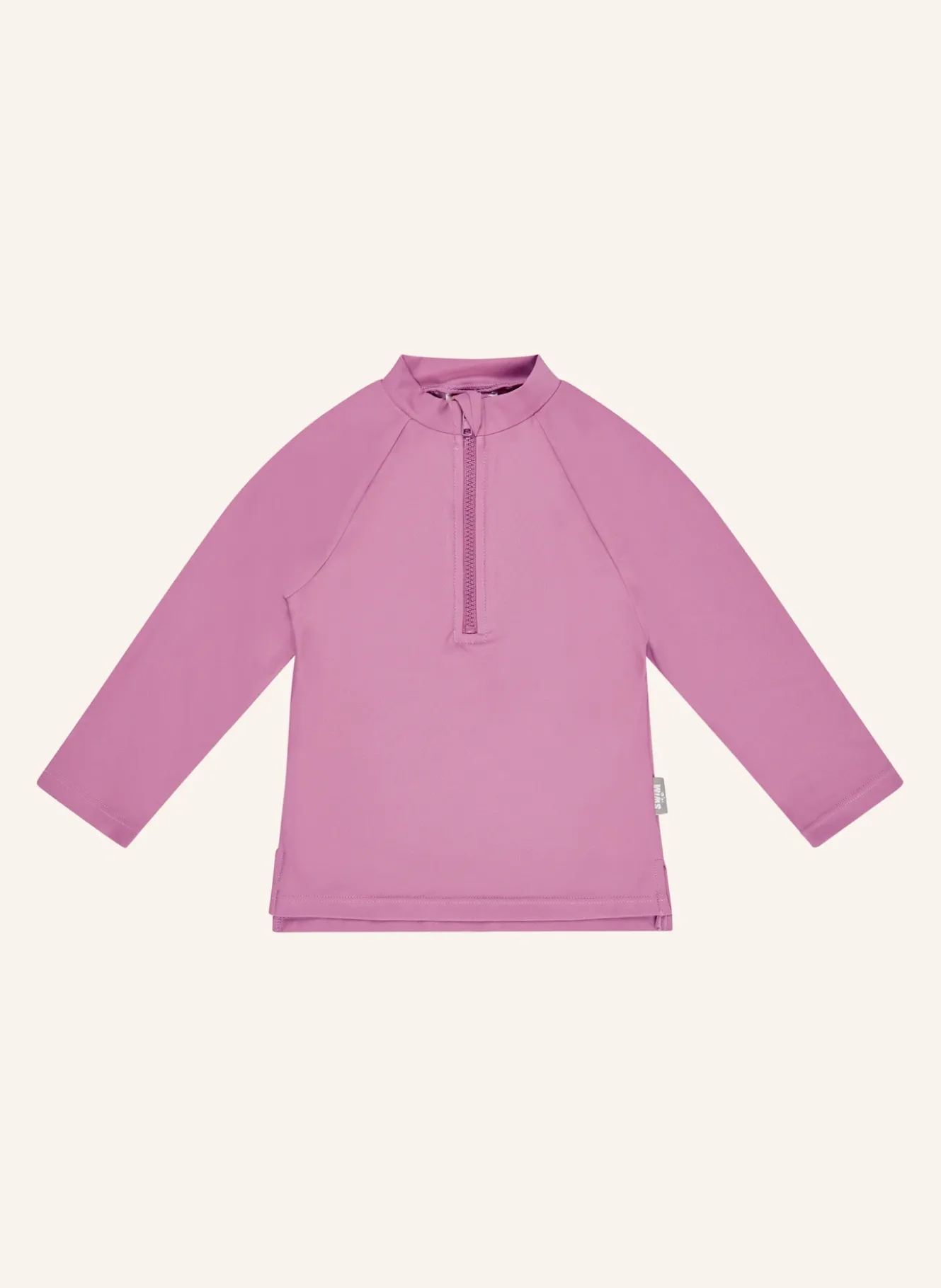Badeshirt langarm uni