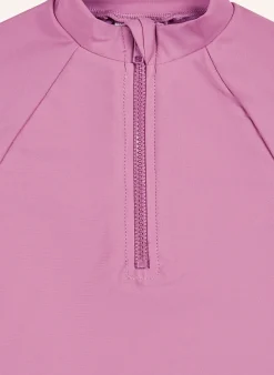 Badeshirt langarm uni