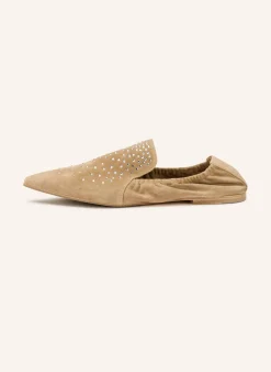 Ballerinas GRETA mit Schmucksteinen