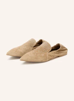 Ballerinas GRETA mit Schmucksteinen